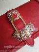 Newest Clone Michael Kors Red Genuine Leather Butterfly Diamond Lock Bag  (3)_th.jpg